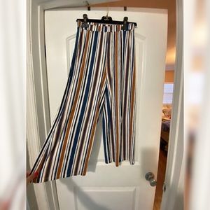 High waisted palazzo pants